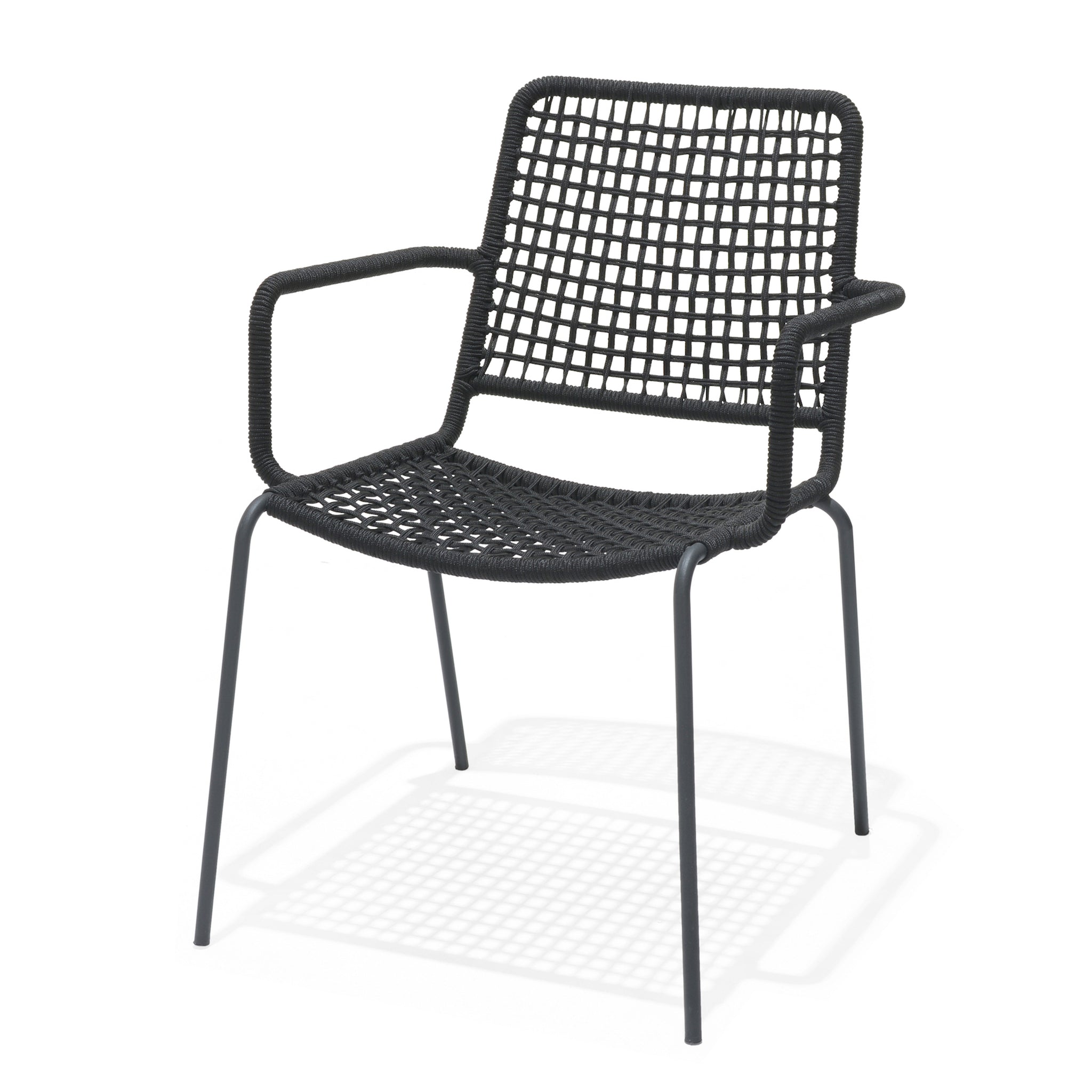 Oberon Stacking Outdoor Dining Chair - 4PC